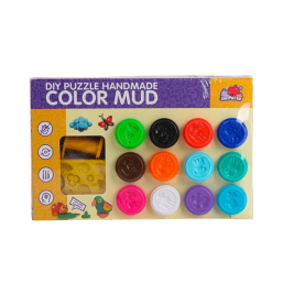 DIY Puzzle Color Mud